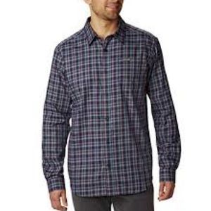 Columbia Mens Vapor Ridge III Shirt Plaid Long Sleeve New With Tag Size M